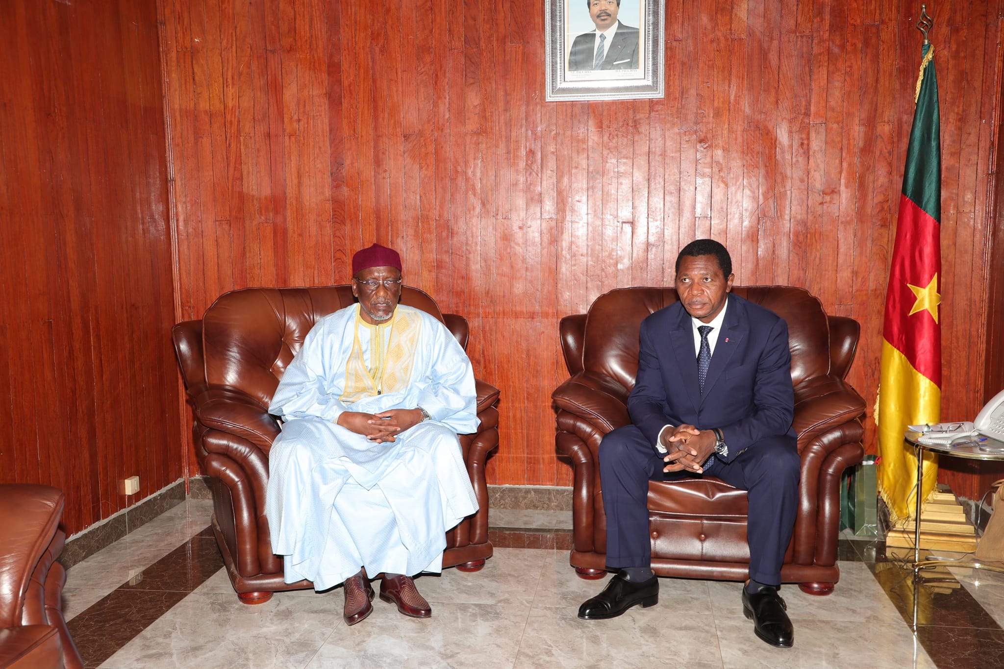 MINAT Receives Chadian Ambassador