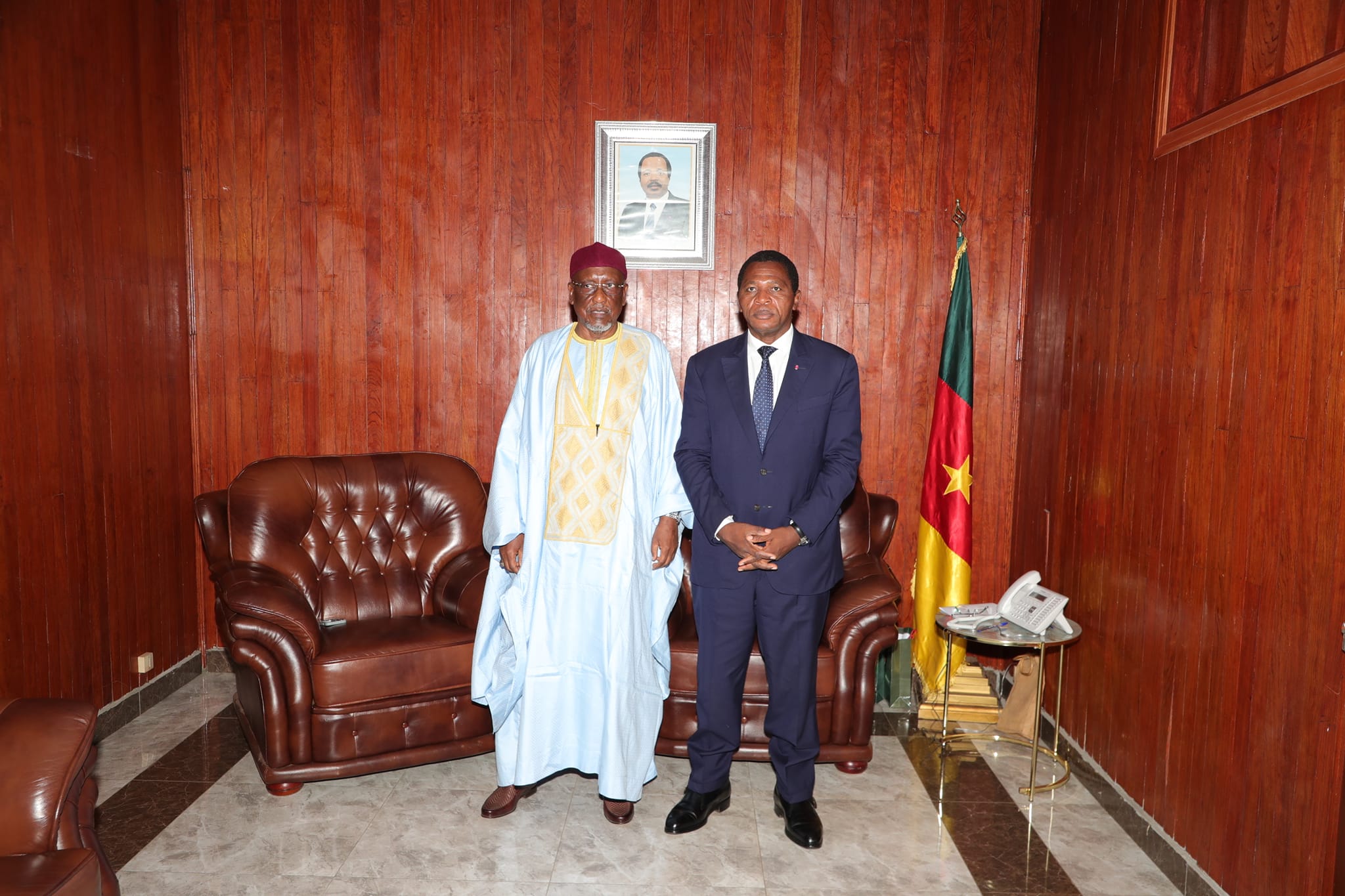 MINAT Receives Chadian Ambassador