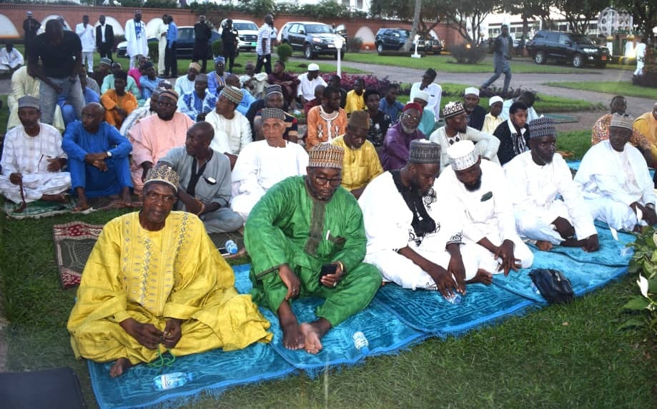 MINAT Boss Represents Head of State as Muslims Conclude Fasting Period.