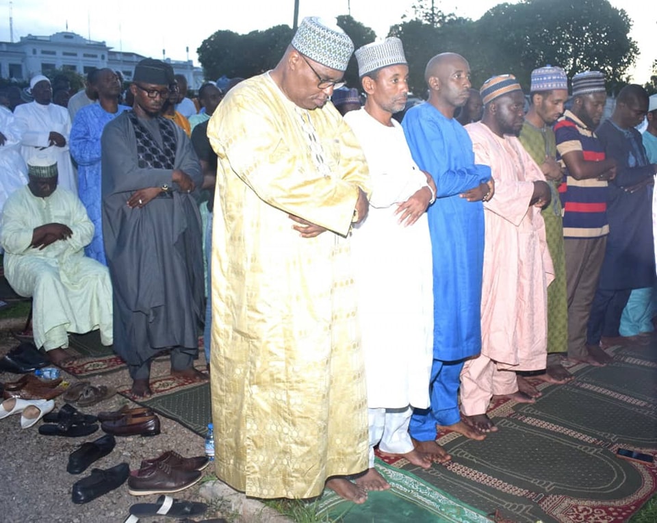 MINAT Boss Represents Head of State as Muslims Conclude Fasting Period.