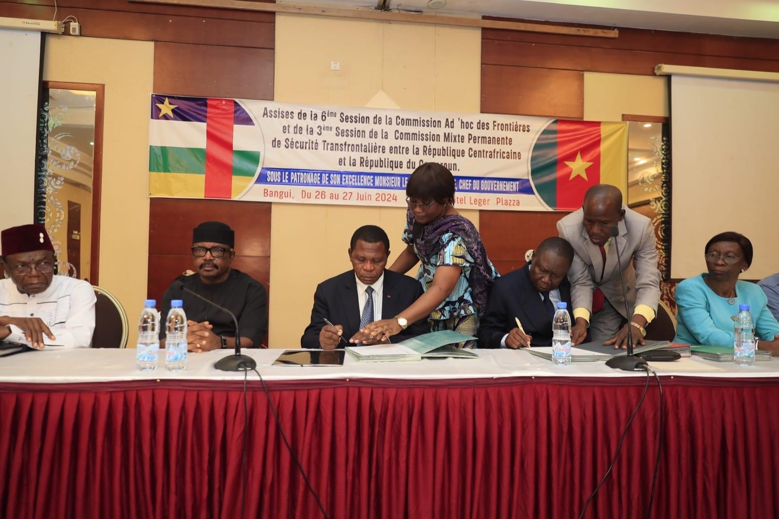 CAMEROUN/RCA : la Commission Transfrontalière se rencontre à Bangui