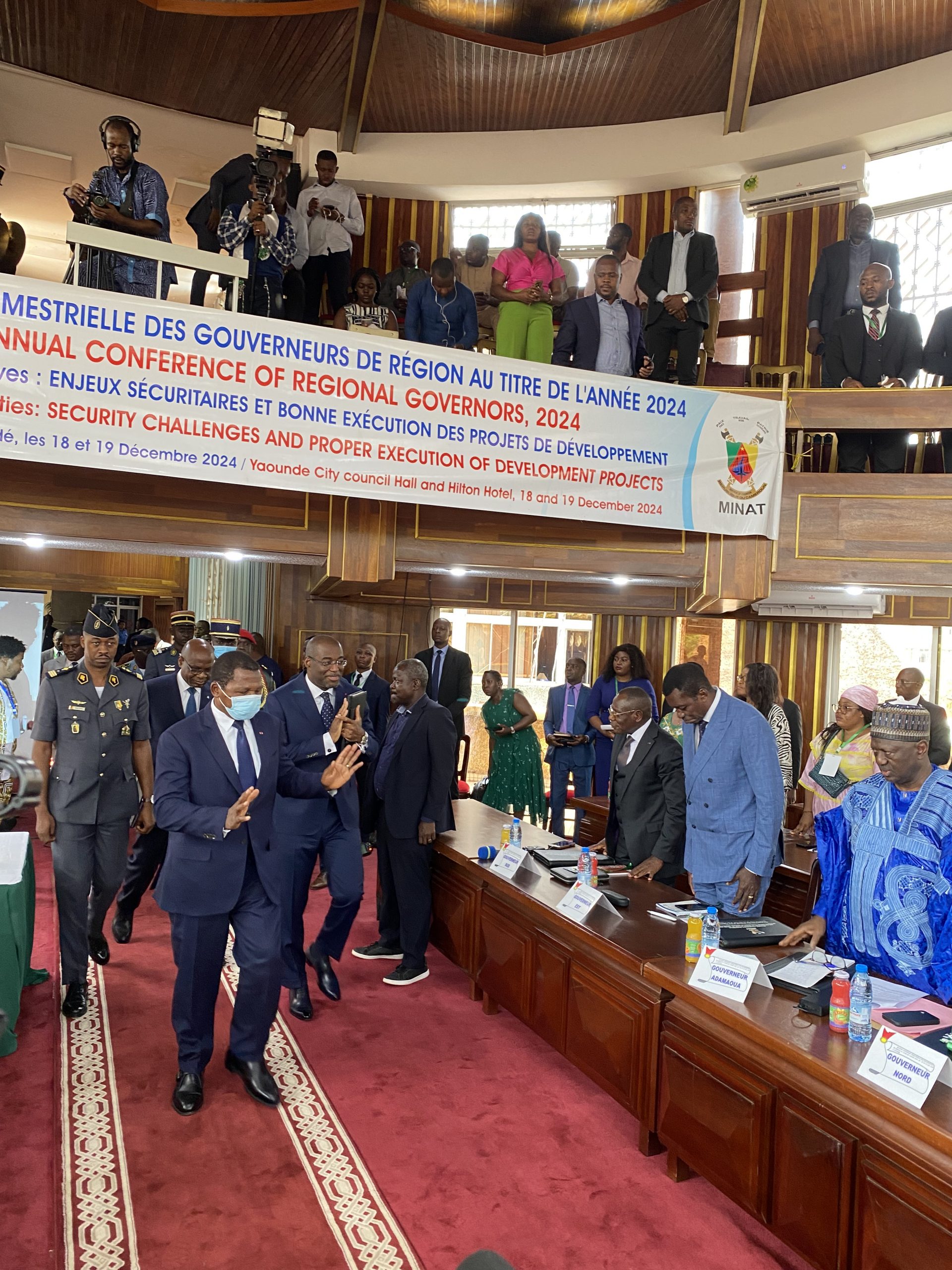 The Second Bi-Annual Conference of Regional Governors 2024 to place on December 18th in Yaoundé