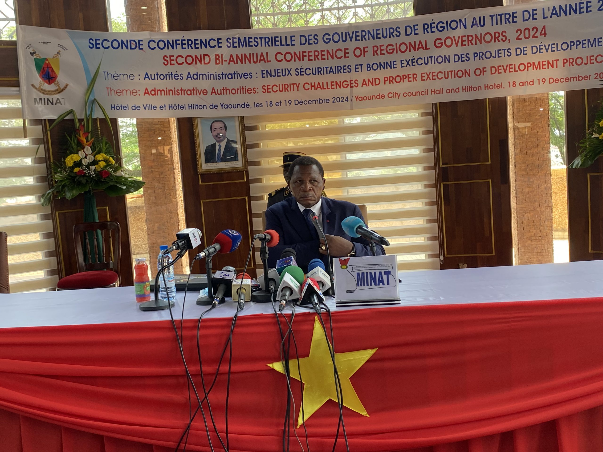 The Second Bi-Annual Conference of Regional Governors 2024 to place on December 18th in Yaoundé