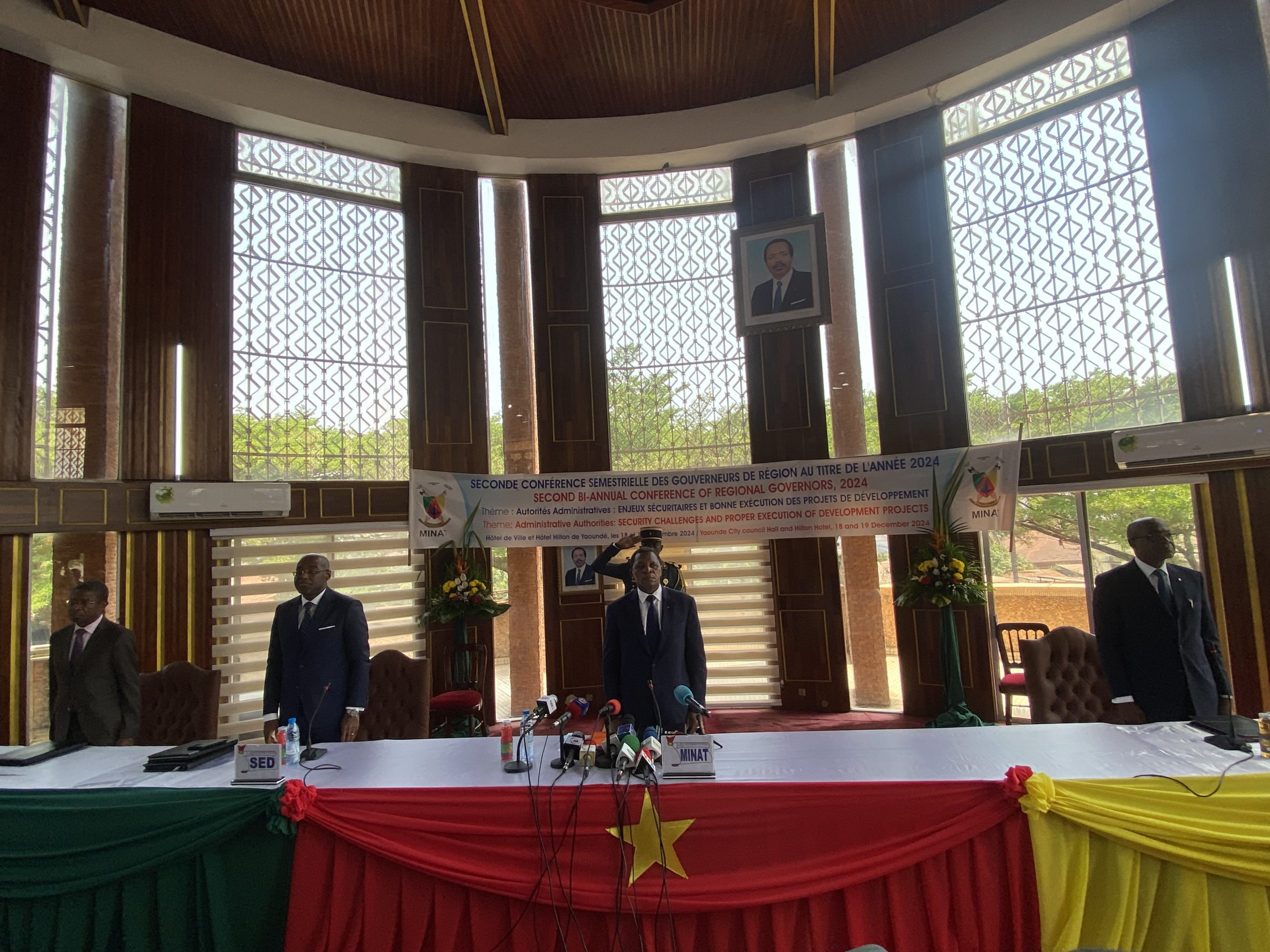 The Second Bi-Annual Conference of Regional Governors 2024 to place on December 18th in Yaoundé