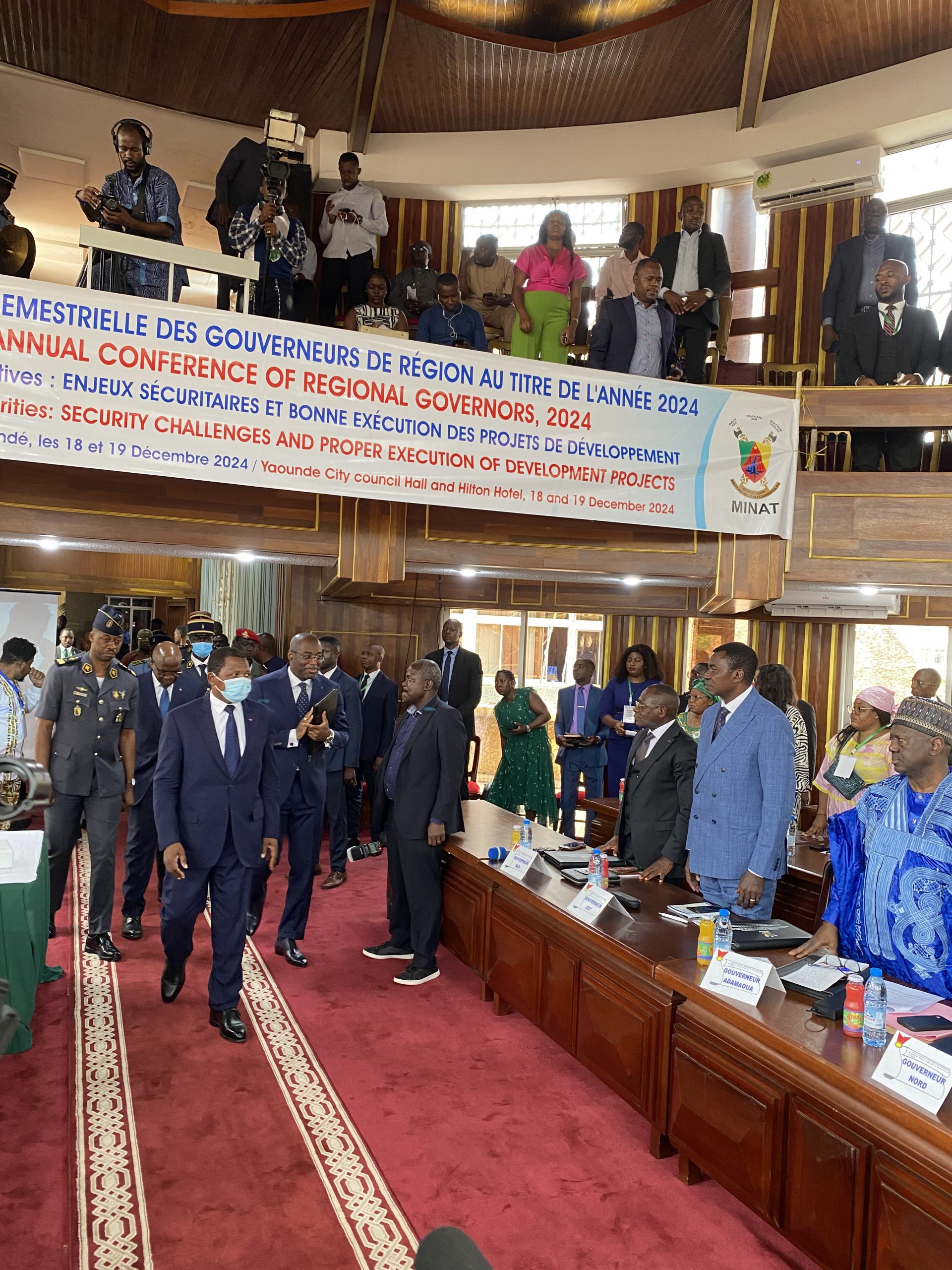 The Second Bi-Annual Conference of Regional Governors 2024 to place on December 18th in Yaoundé