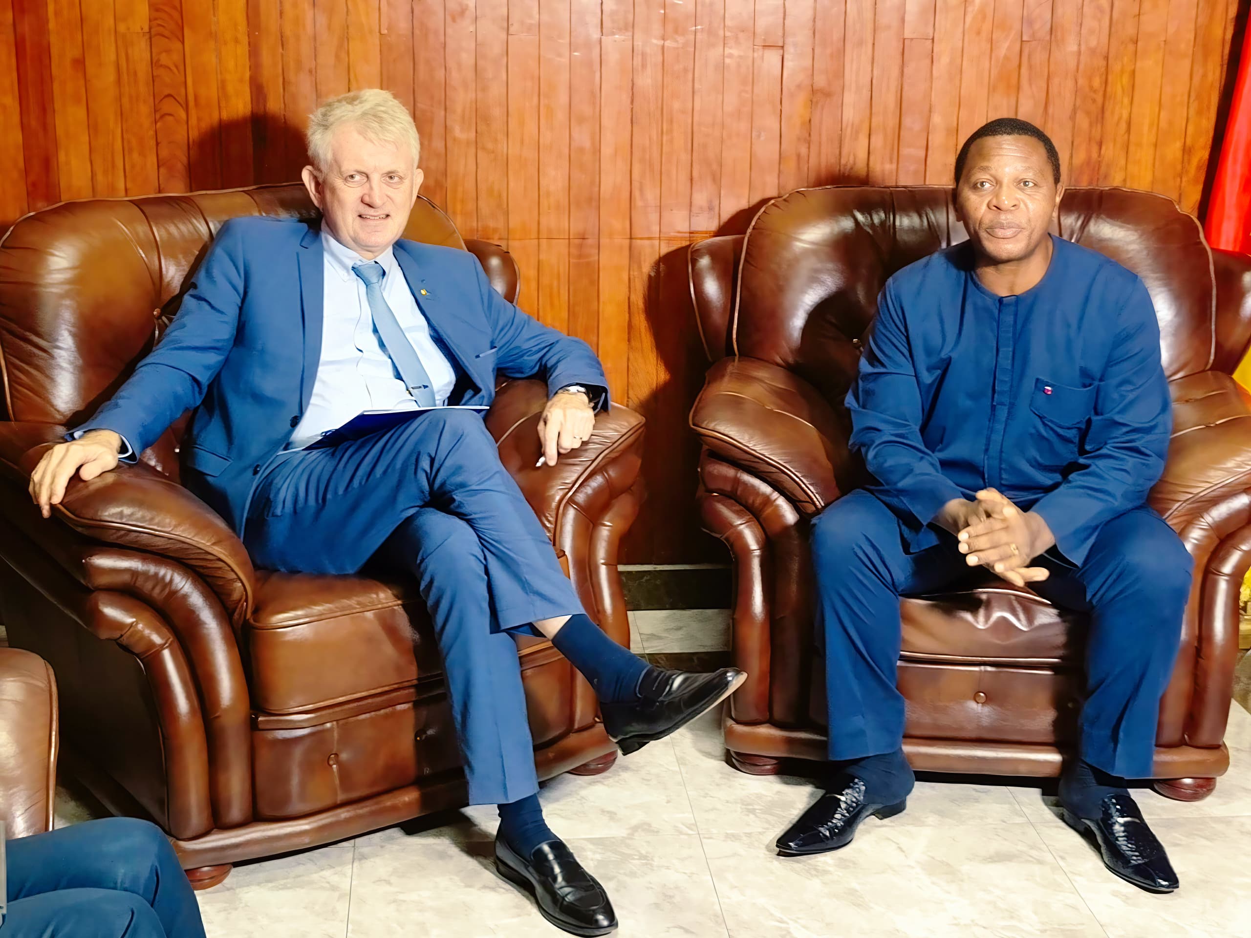 EU Ambassador talks cooperation with MINAT’s Atanga Nji.