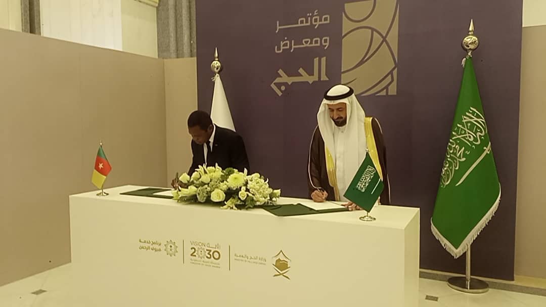 Hajj 2025 Cameroon and Saudi Arabia sign agreement.