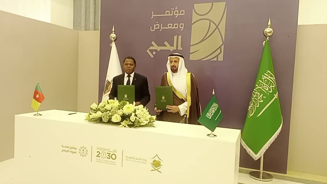 Hajj 2025 Cameroon and Saudi Arabia sign agreement.