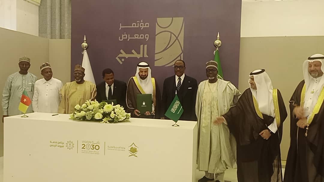 Hajj 2025 Cameroon and Saudi Arabia sign agreement.