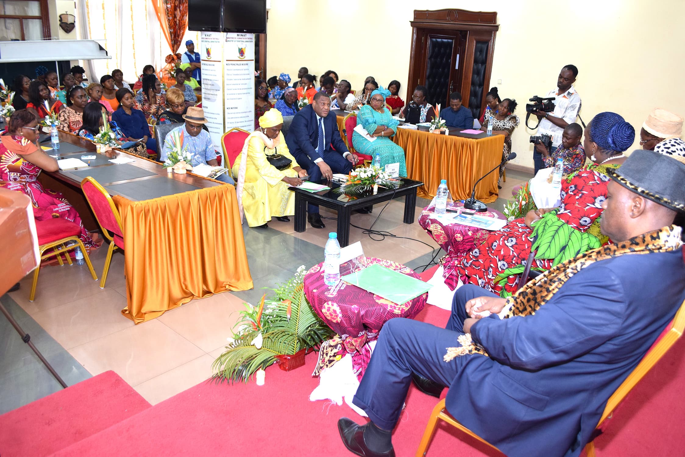 40th Edition of International Women’s Day;MINAT women discussed the role of traditional leaders in combating violence againts women and protecting customary rights.