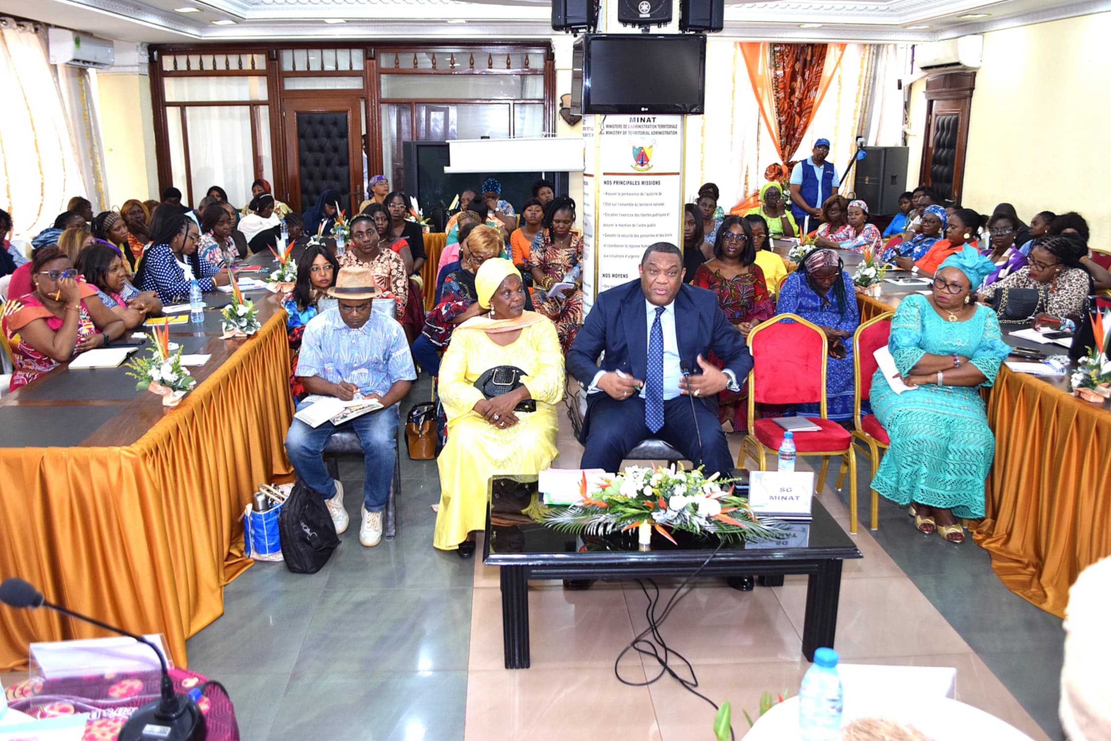 40th Edition of International Women’s Day;MINAT women discussed the role of traditional leaders in combating violence againts women and protecting customary rights.