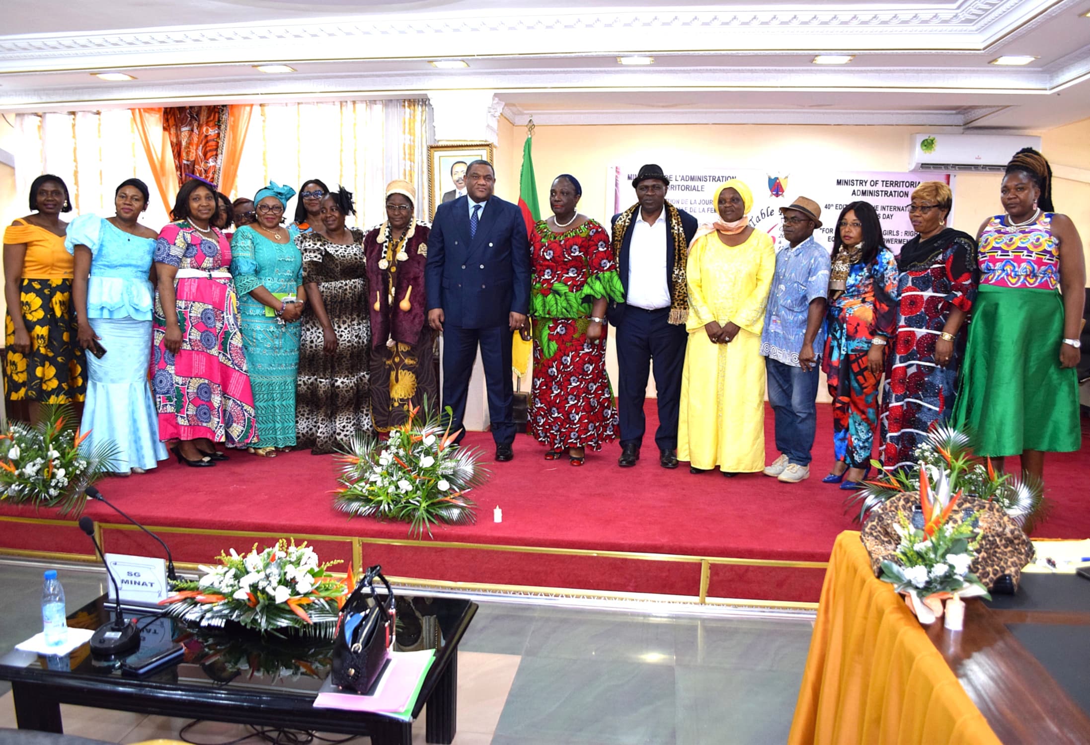 40th Edition of International Women’s Day;MINAT women discussed the role of traditional leaders in combating violence againts women and protecting customary rights.