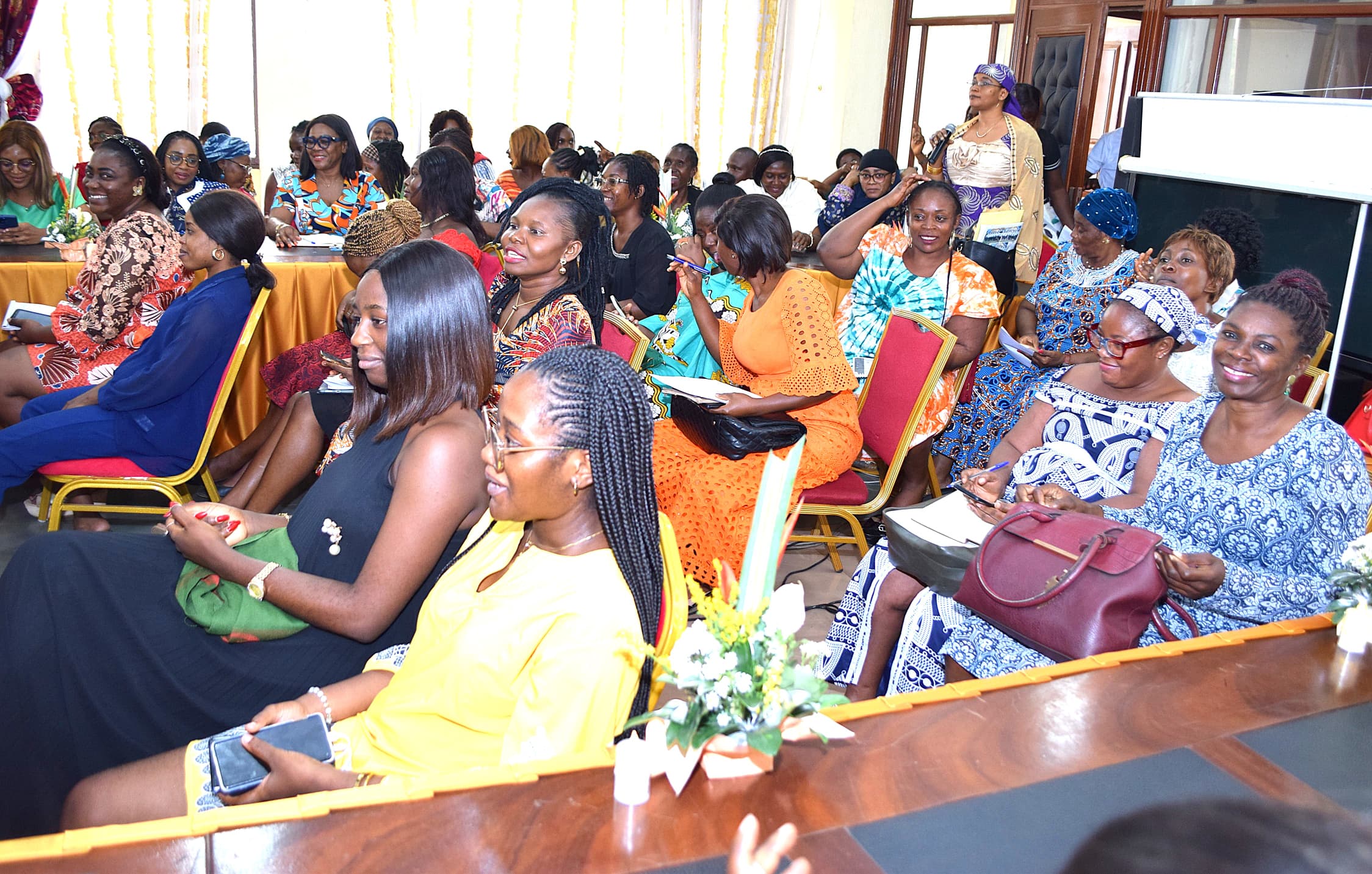 40th Edition of International Women’s Day;MINAT women discussed the role of traditional leaders in combating violence againts women and protecting customary rights.