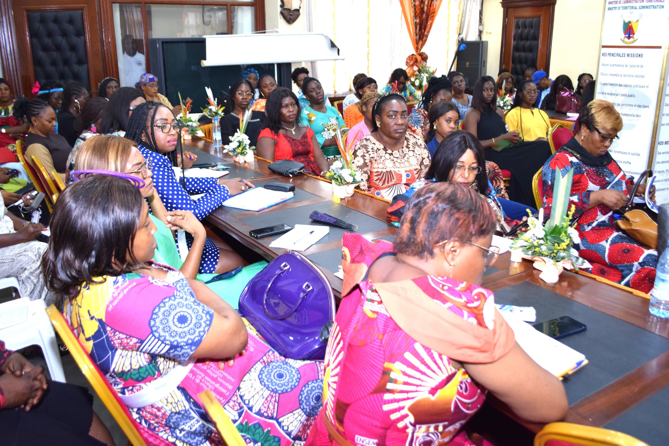 40th Edition of International Women’s Day;MINAT women discussed the role of traditional leaders in combating violence againts women and protecting customary rights.