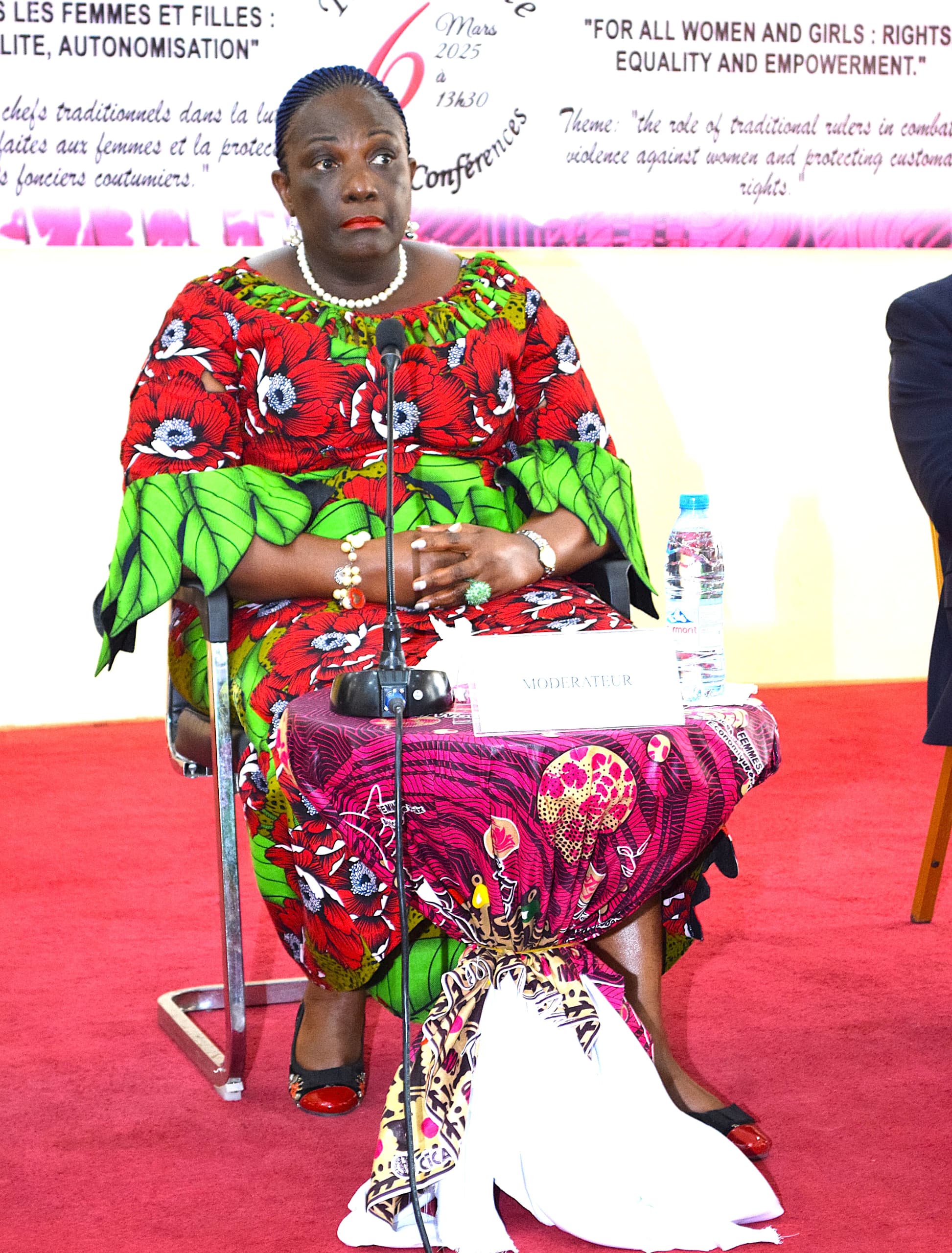 40th Edition of International Women’s Day;MINAT women discussed the role of traditional leaders in combating violence againts women and protecting customary rights.