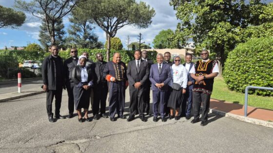 Cameroon Religious Leaders in Italy Commit president Biya to God at Audience with MINAT BoSS