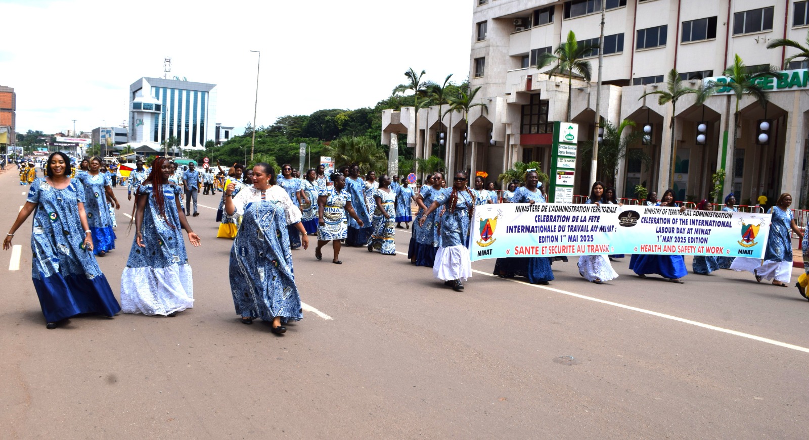 MINAT Workers Steal Show At International Labor Day Célébrations