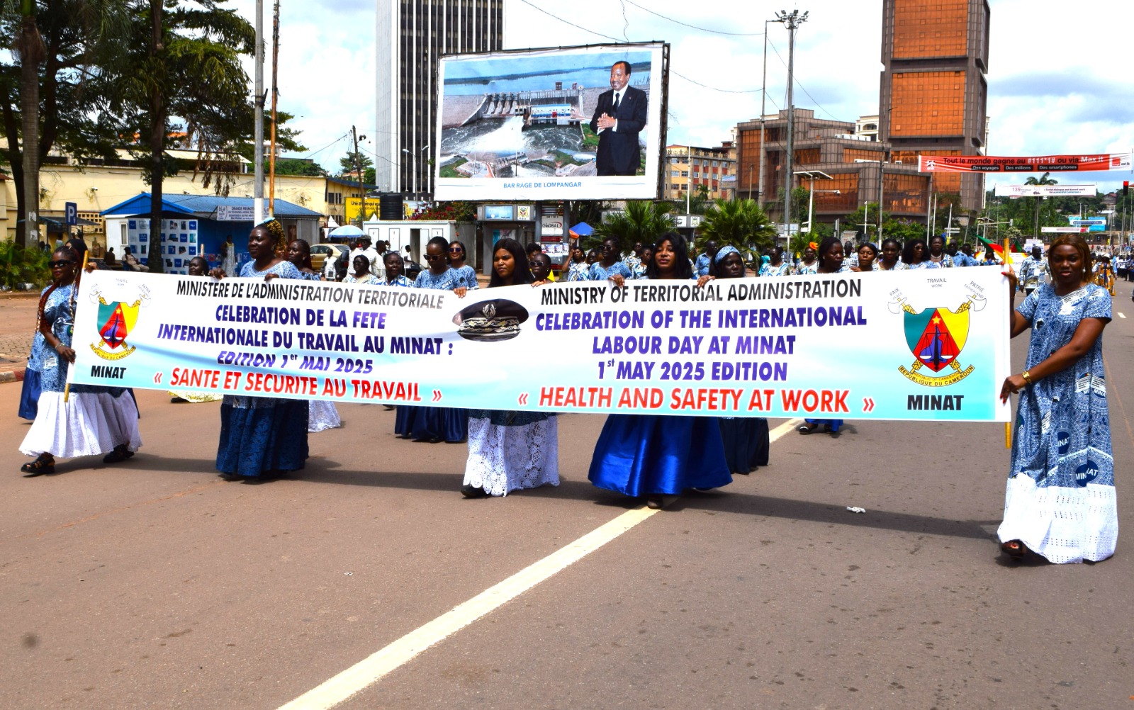 MINAT Workers Steal Show At International Labor Day Célébrations