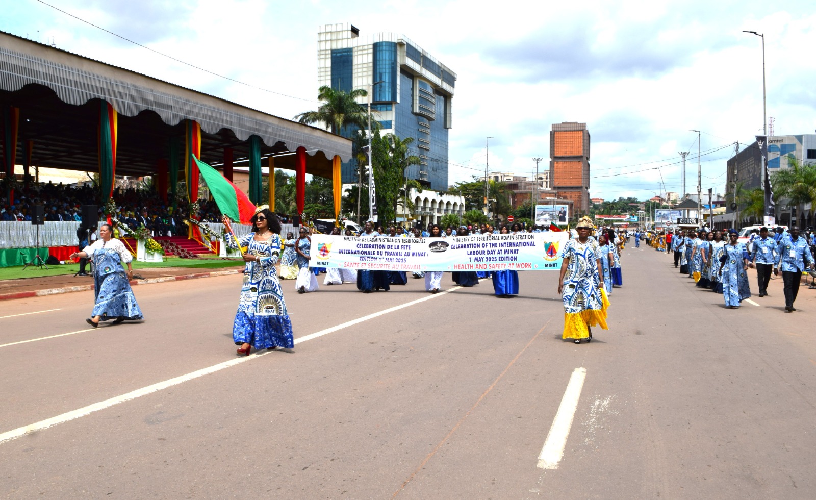 MINAT Workers Steal Show At International Labor Day Célébrations