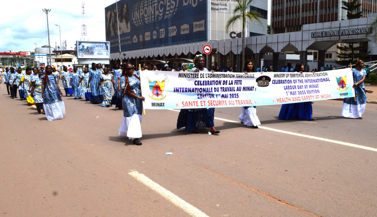 MINAT Workers Steal Show At International Labor Day Célébrations
