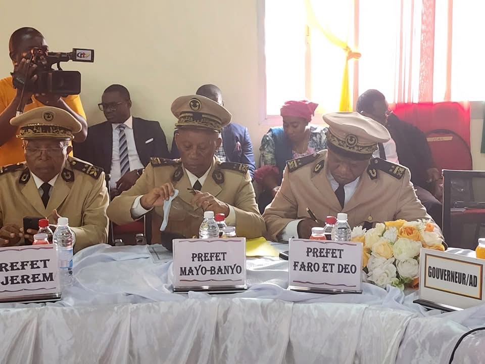MINAT at Security Meeting in Ngaoundere Emphasizes on Vigilance with regards to Elections and growing crime wave