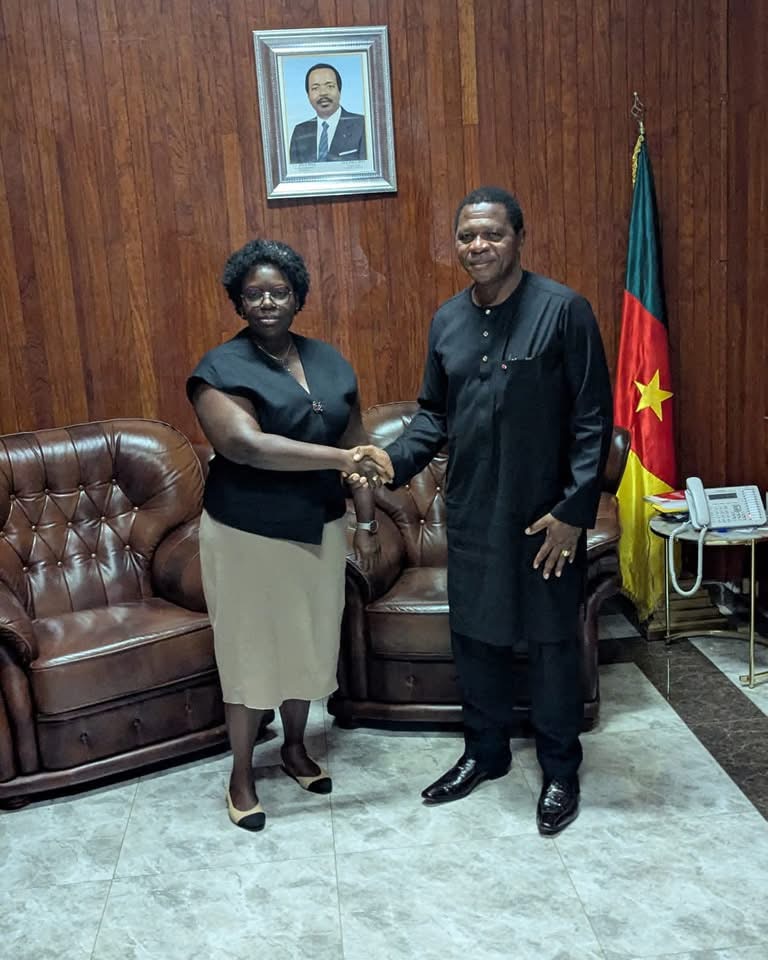 AUDIENCE: Rencontre entre le Ministre Atanga Nji Paul et la Haute-commissaire du Canada