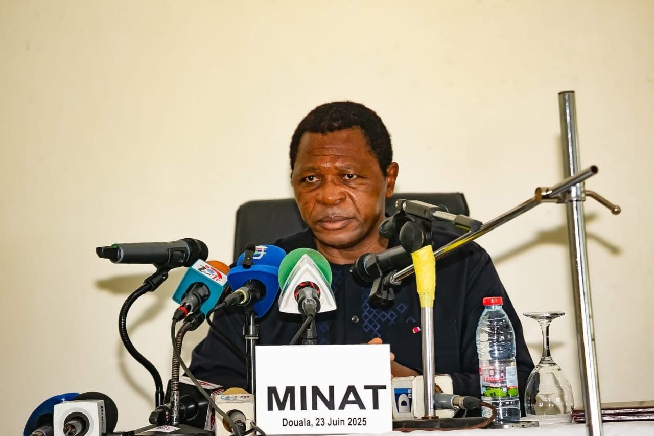 Cameroon receives 39 containers of relief material from India cochaired by Minister Atanga Nji and the Indian High Commissioner