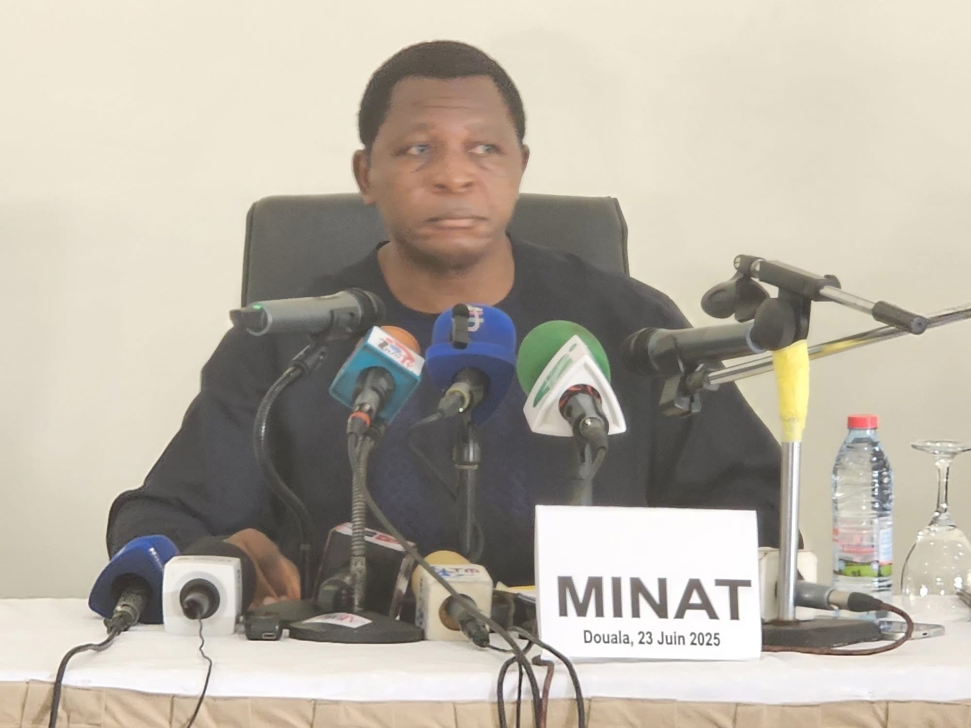 Cameroon receives 39 containers of relief material from India cochaired by Minister Atanga Nji and the Indian High Commissioner