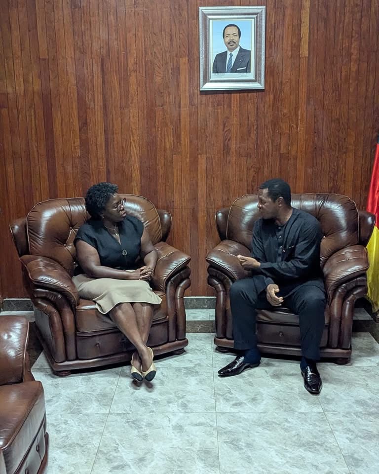 AUDIENCE: Rencontre entre le Ministre Atanga Nji Paul et la Haute-commissaire du Canada