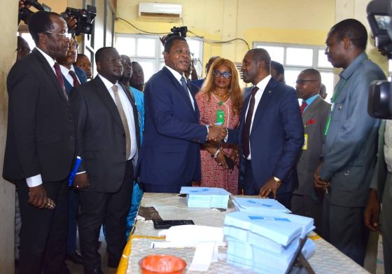 MINAT’s boss, Atanga Nji, was satisfied upon assessment of election materials