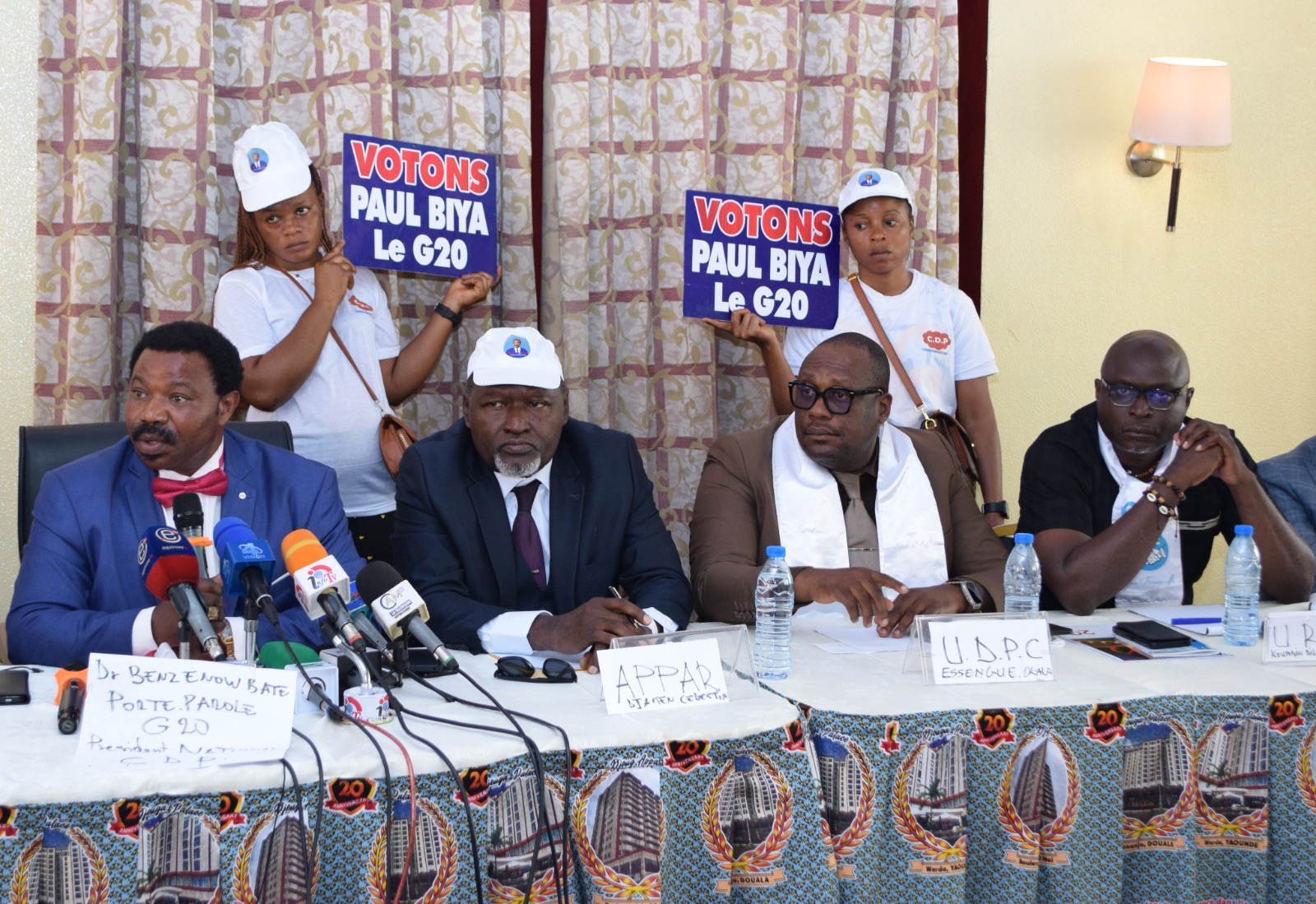 G-20 backs President Paul Biya, warns against post-election disorder