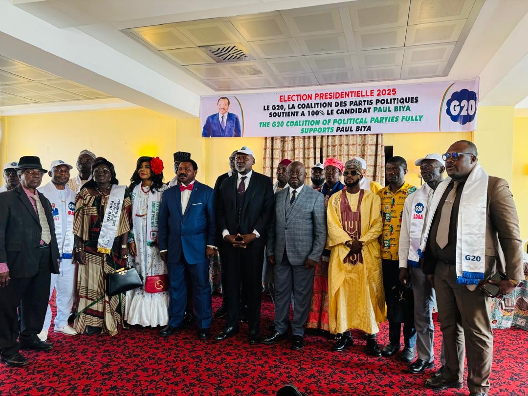 G-20 backs President Paul Biya, warns against post-election disorder