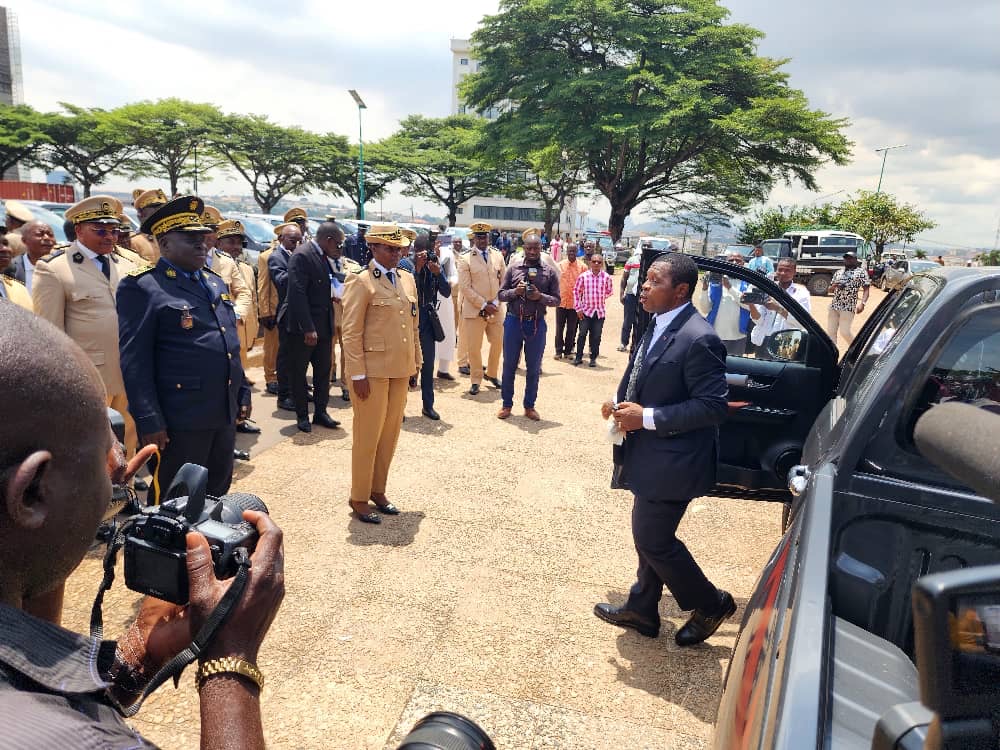 President Paul Biya hands over 94 new vehicles to administrative authorities