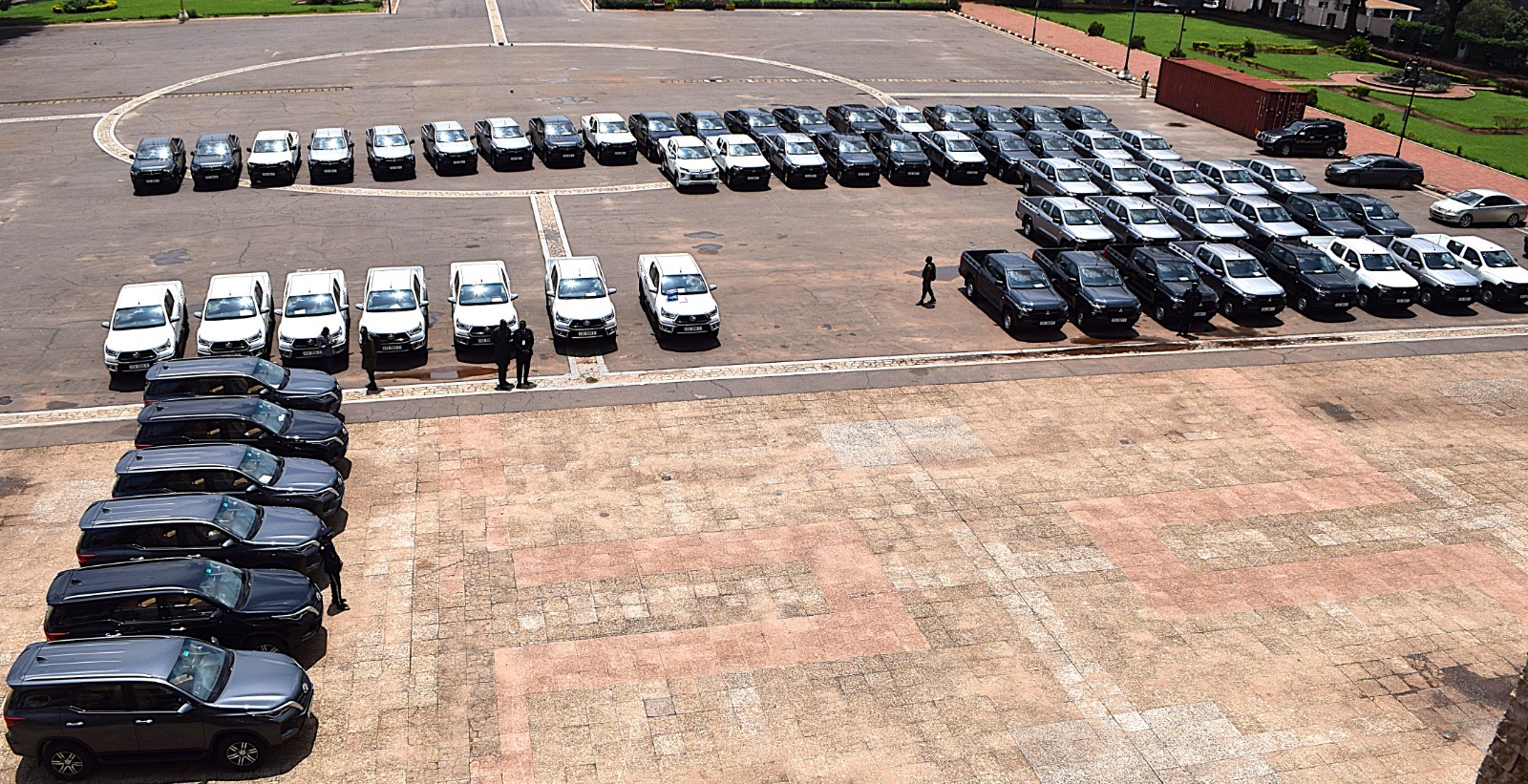 President Paul Biya hands over 94 new vehicles to administrative authorities
