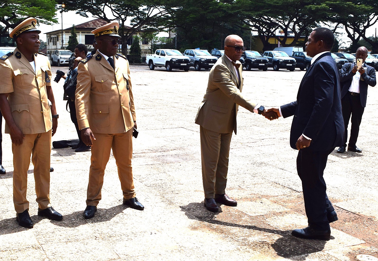 President Paul Biya hands over 94 new vehicles to administrative authorities
