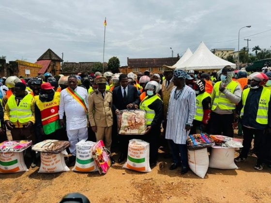 MINAT Atanga Nji Paul Brings Relief to Vulnerable Communities in Bamenda.