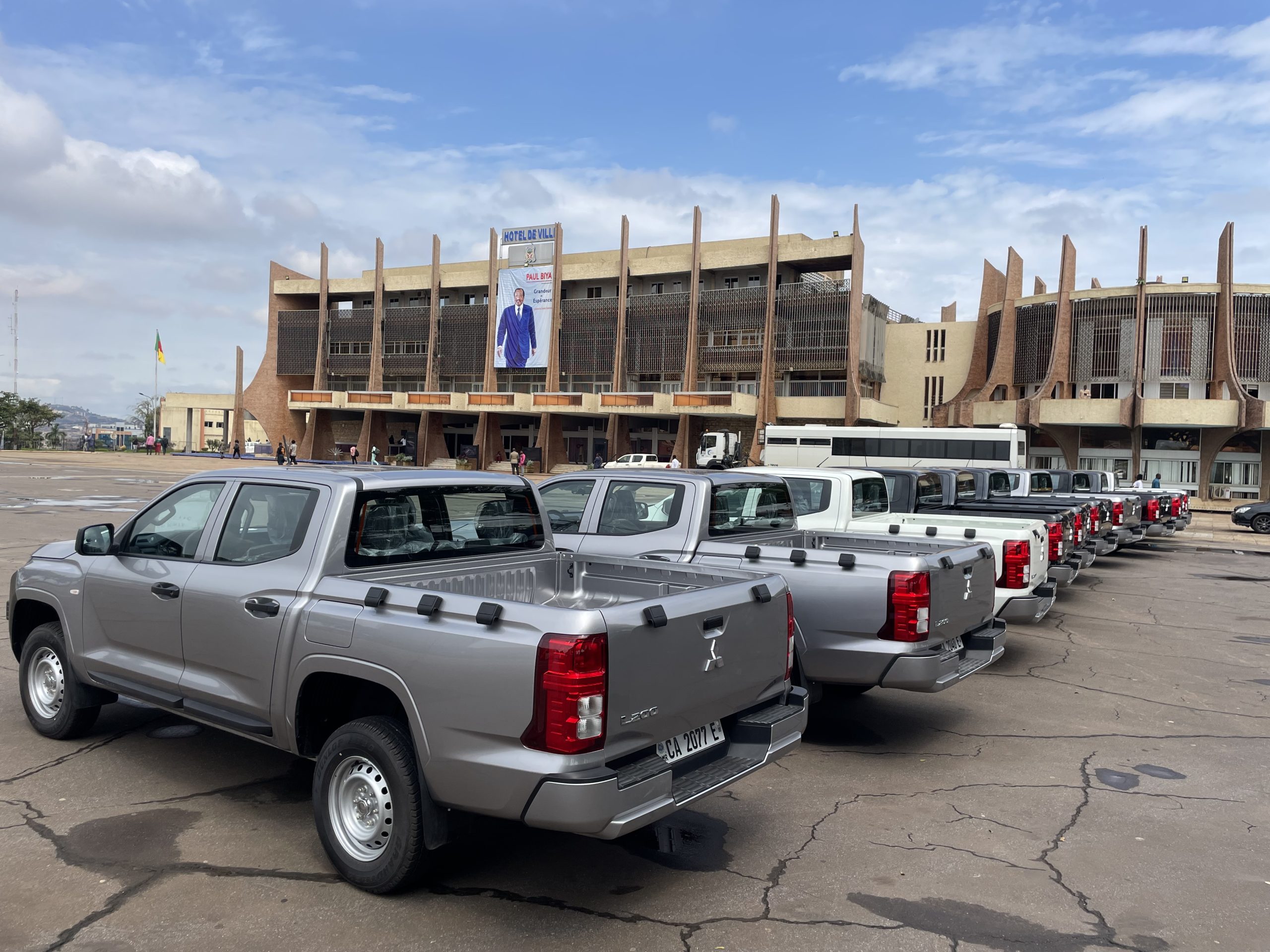 President Paul Biya hands over 94 new vehicles to administrative authorities