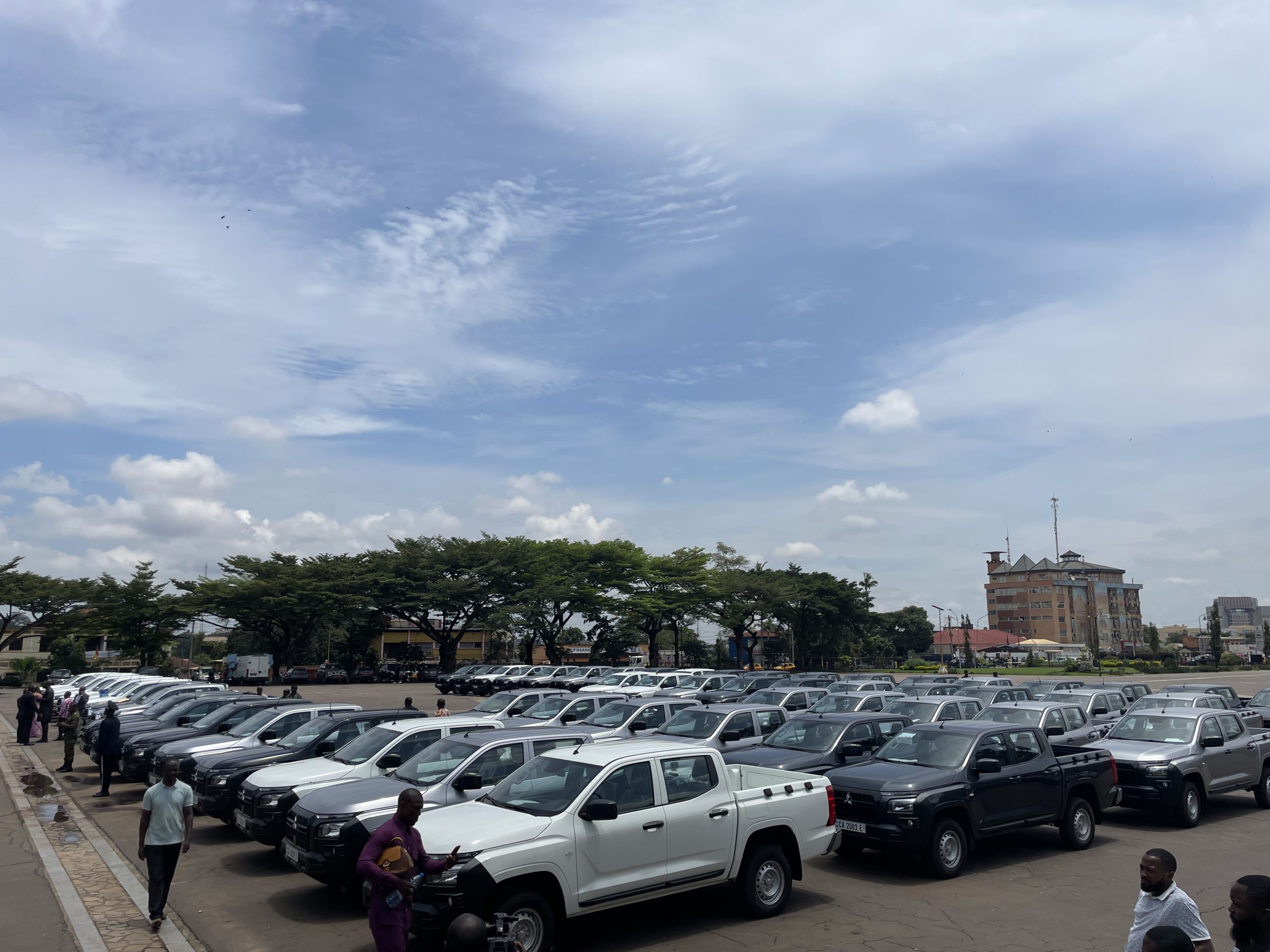 President Paul Biya hands over 94 new vehicles to administrative authorities