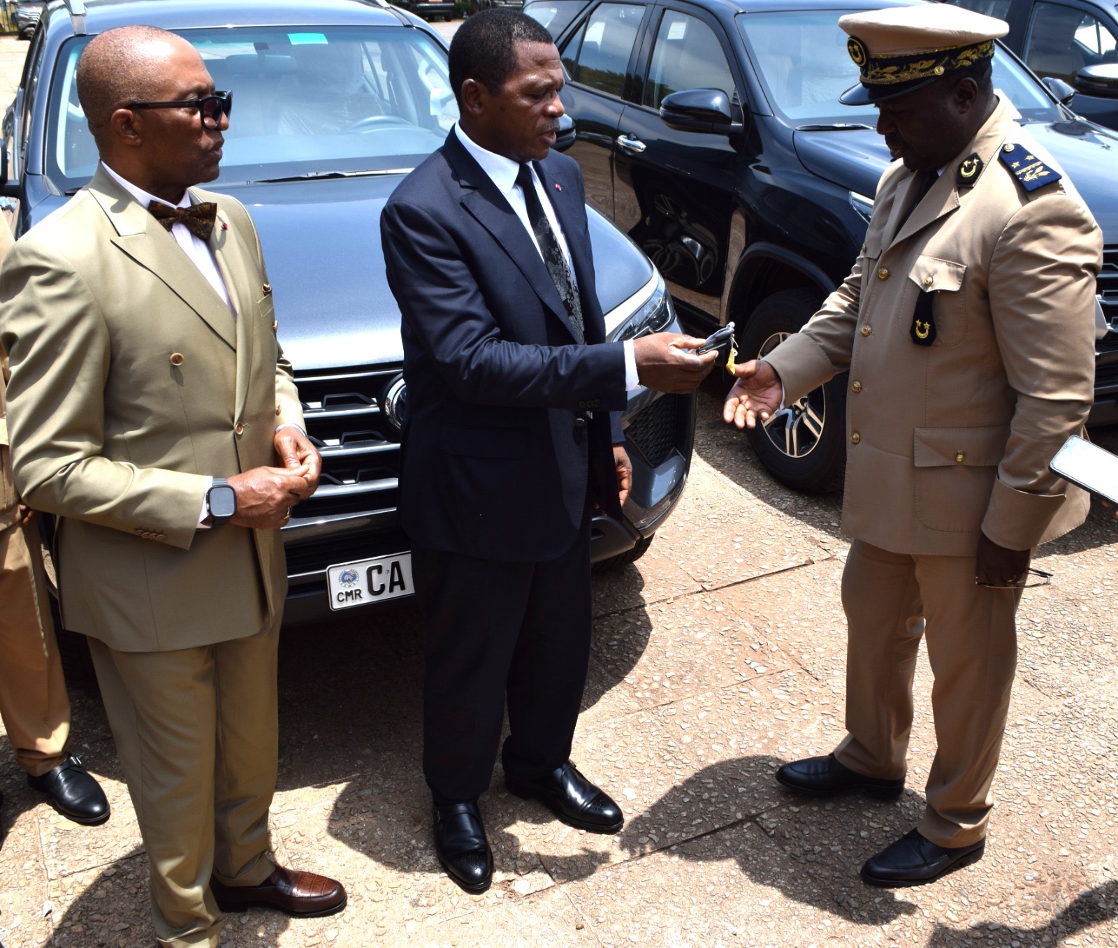 President Paul Biya hands over 94 new vehicles to administrative authorities