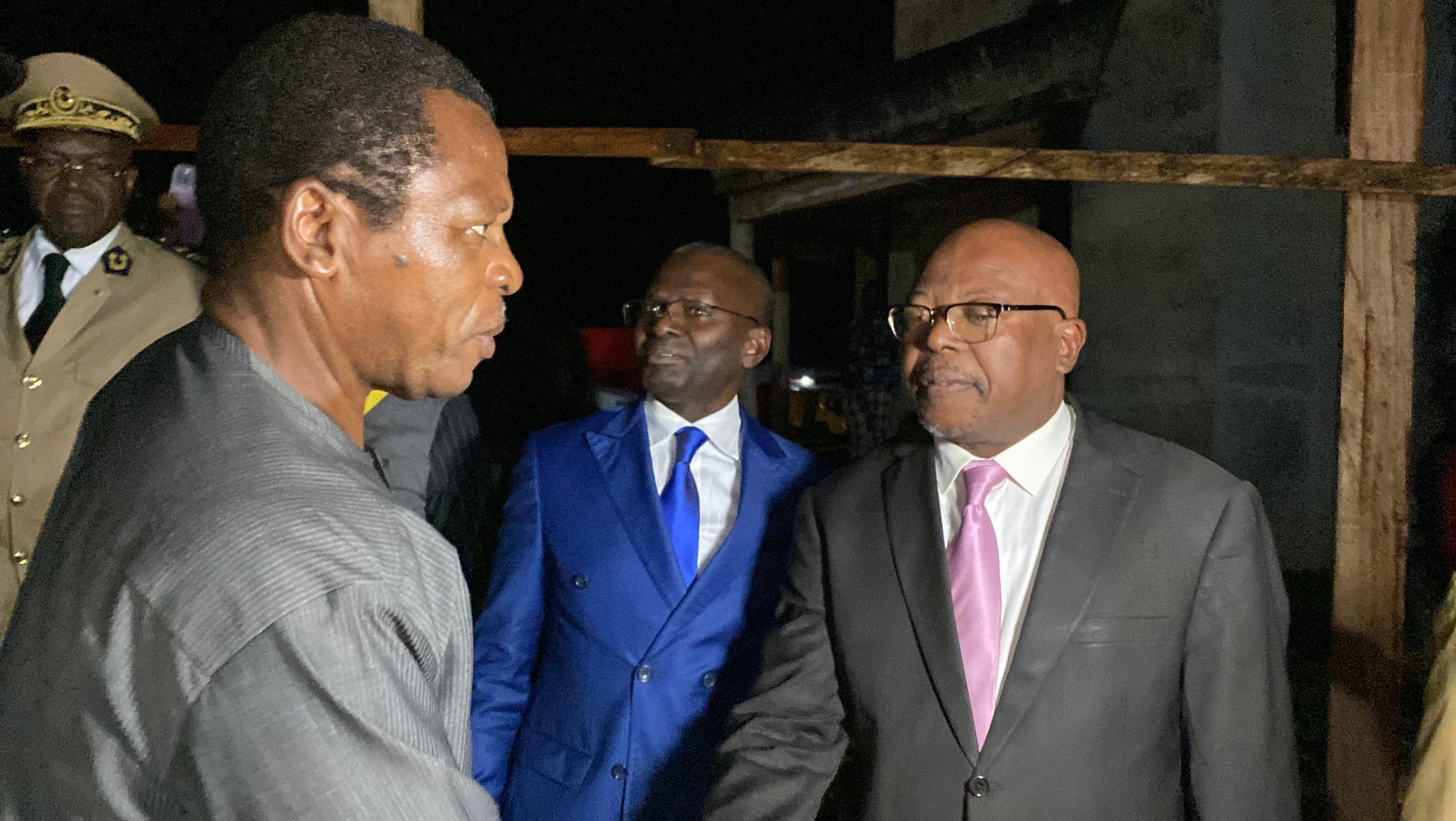 Accueil du MINAT par  Adolphe lélé Lafrique  ce 02/10/2025 à BAMENDA