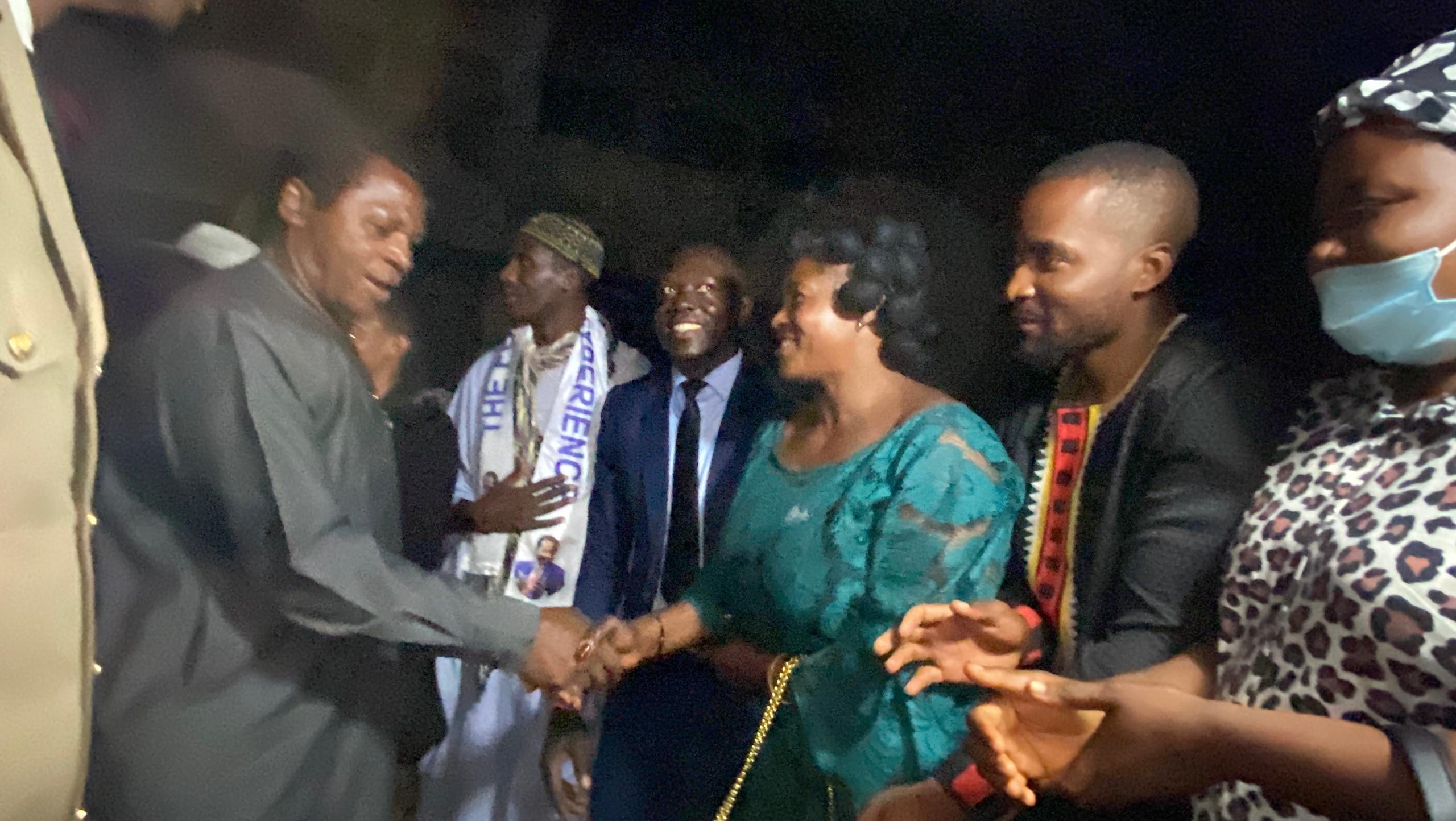 Accueil du MINAT par  Adolphe lélé Lafrique  ce 02/10/2025 à BAMENDA