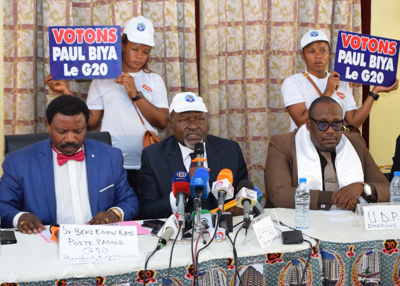 G-20 backs President Paul Biya, warns against post-election disorder