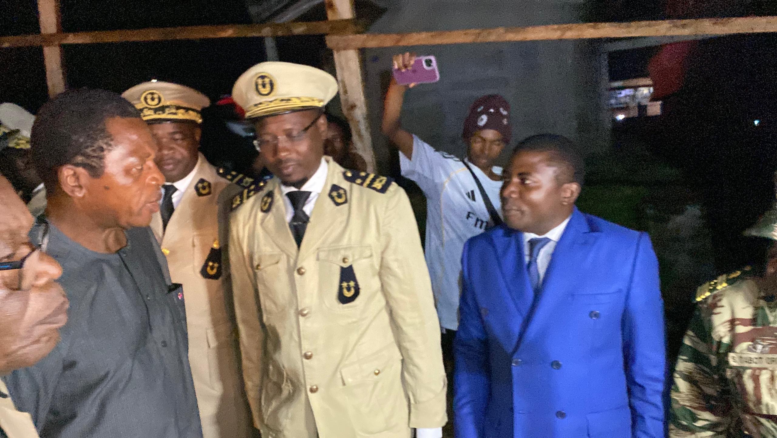 Accueil du MINAT par  Adolphe lélé Lafrique  ce 02/10/2025 à BAMENDA