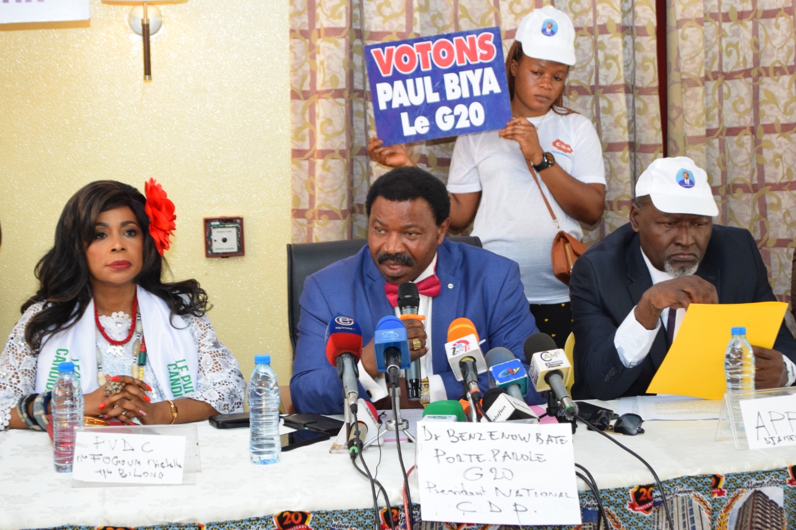 G-20 backs President Paul Biya, warns against post-election disorder