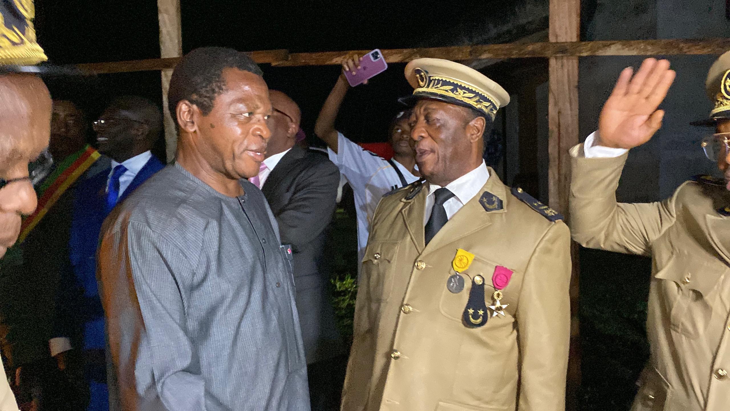 Accueil du MINAT par  Adolphe lélé Lafrique  ce 02/10/2025 à BAMENDA