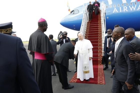 Minister Atanga Nji represents President Paul Biya at the Pontifical Mass in Douala celebrated by Pope Leo XIV