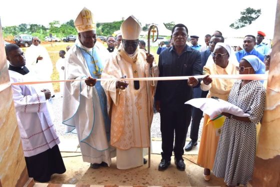 Yaoundé : le premier édifice du centre d&rsquo;éducation Village Saint-joseph Mimetala officiellement inauguré en présence du MINAT