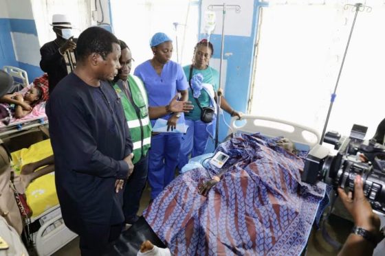 President Paul Biya&rsquo;s Financial support to victims of Nikinimiki Road Accident though his special envoy MINAT